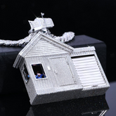 3D House Pendant