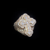 10k Baguette/Rounds Cross Ring