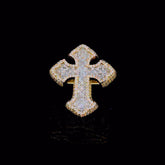 Iced Out Cross Ring