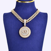 CUSTOM Full Iced Out CZ Diamond Spinning