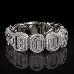 Letter Cuban Bracelet