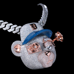 3D Teddy Bear Pendant