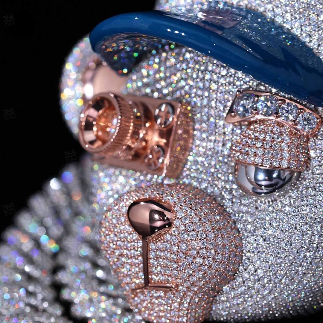 3D Teddy Bear Pendant