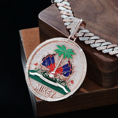 Haiti Logo Pendant