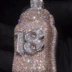 Baby Bottle Diamond Pendant – Symbol of Love & New Beginnings