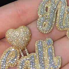 Heart Bell Bling Pendant