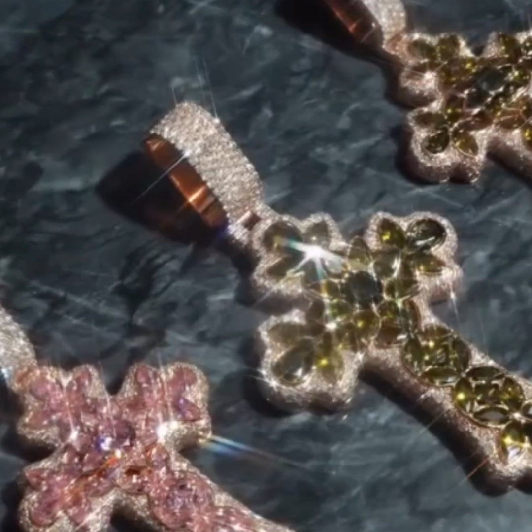Pearl Cross Pendant