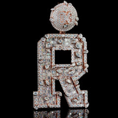 R Letter Pendant