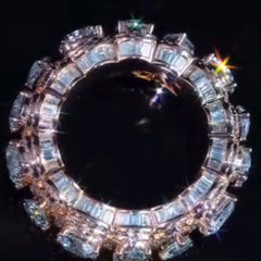 Round, Baguette, Pear Ring