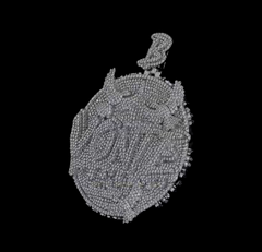 Custom Pendant - Vonte with Bird