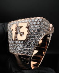 Men's Custom Iced Out Championship Ring