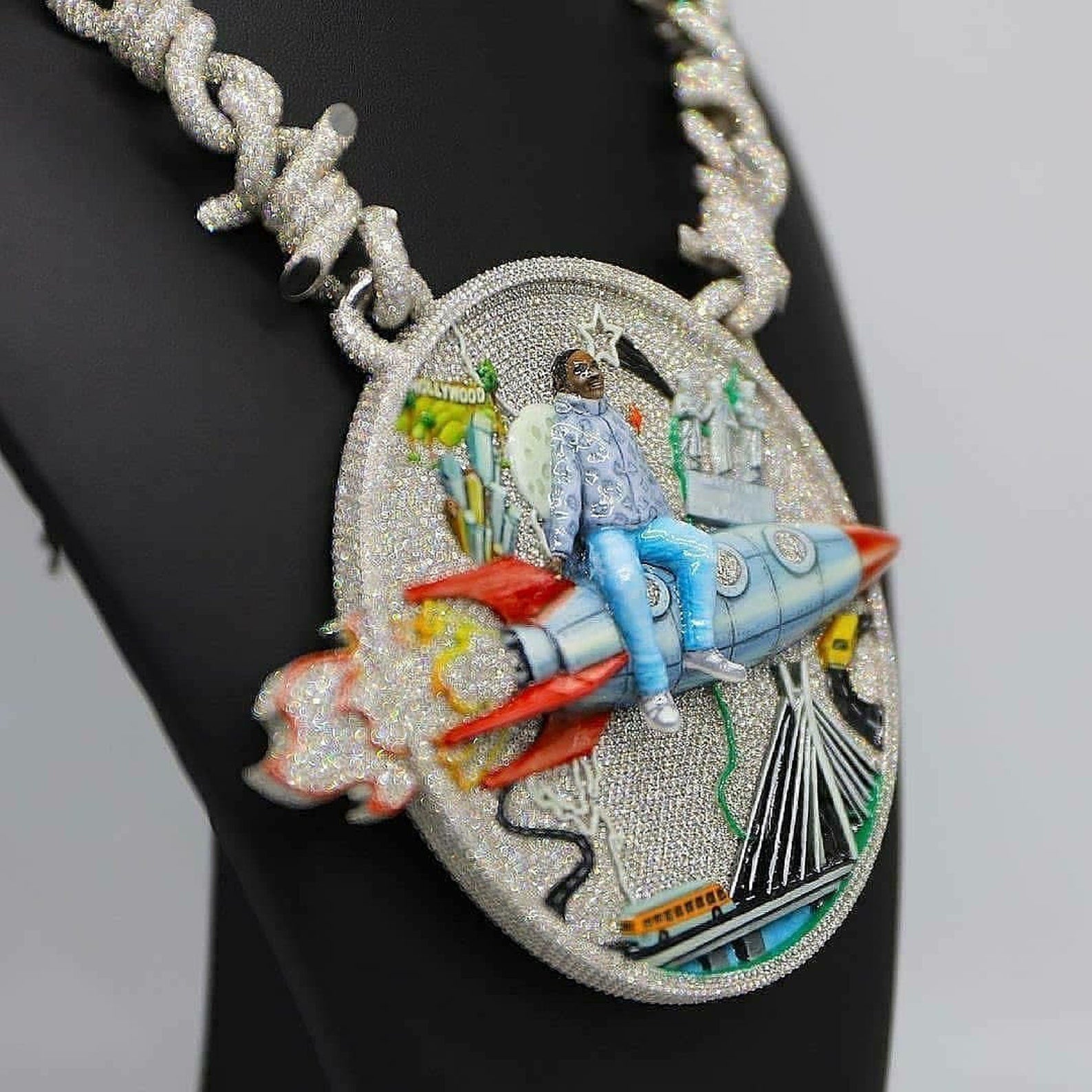 Men's Iced Out Pendant