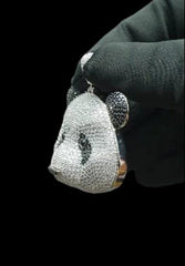 3D Panda Face Pendant