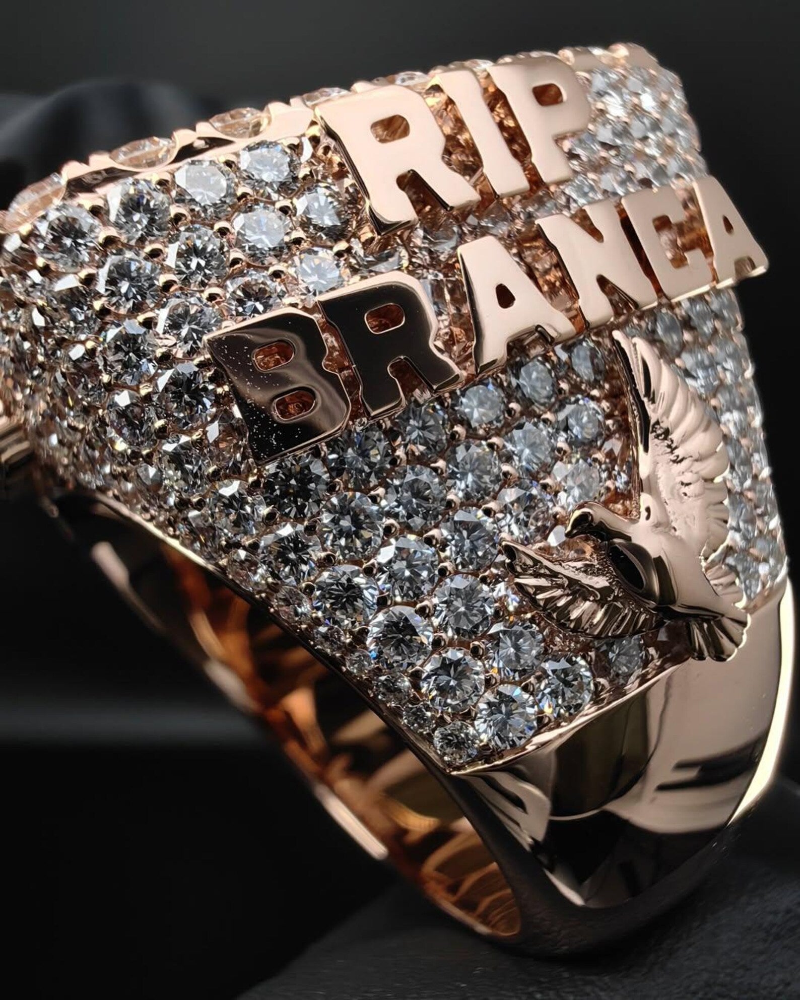 Men's Custom Iced Out Championship Ring