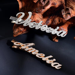 Rhinestones Name Hairclips